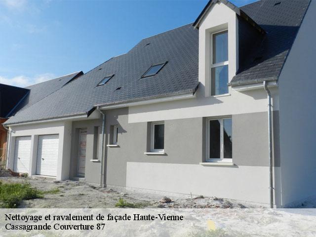 Nettoyage et ravalement de façade 87 Haute-Vienne Cassagrande Couverture 87