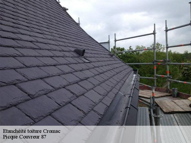 Etanchéité toiture  cromac-87160 Picque Couverture