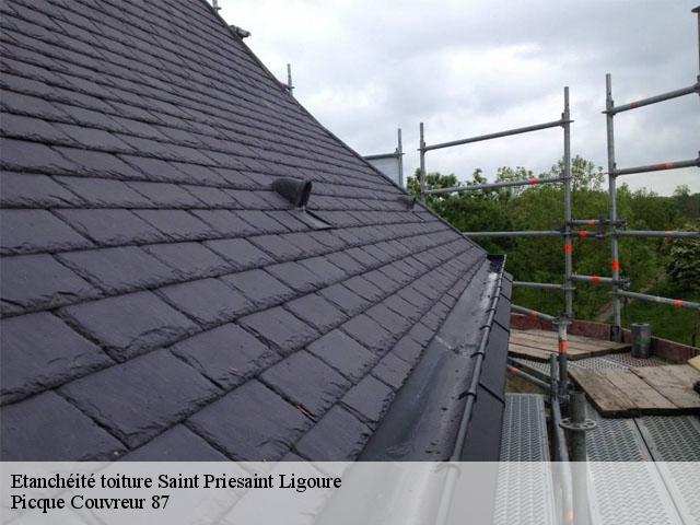 Etanchéité toiture  saint-priesaint-ligoure-87800 Picque Couverture