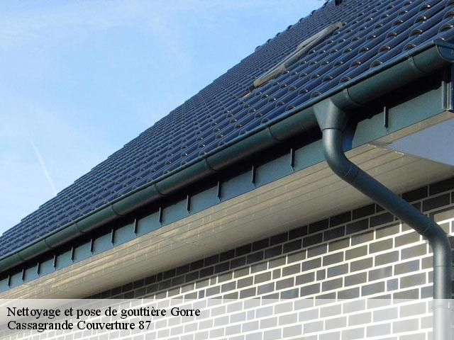 Nettoyage et pose de gouttière gorre-87310 Cassagrande Couverture 87