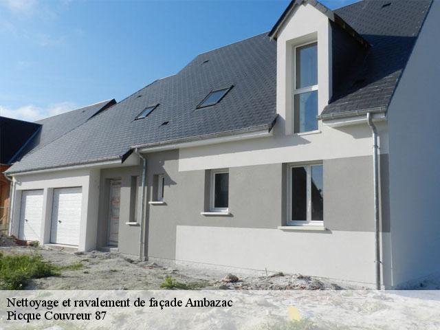 Nettoyage et ravalement de façade  ambazac-87240 Picque Couvreur 87