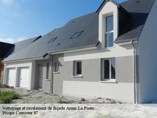 Nettoyage et ravalement de façade  arnac-la-poste-87160 Picque Couvreur 87