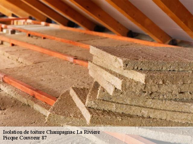 Isolation de toiture  champagnac-la-riviere-87150 Picque Couverture