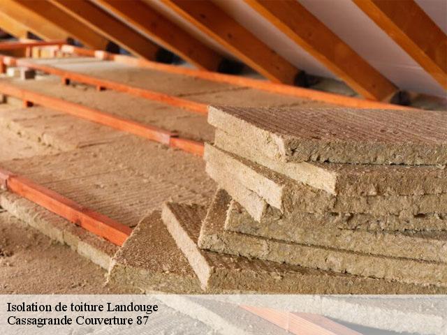 Isolation de toiture landouge-87100 Cassagrande Couverture 87